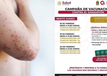 Campaña de Vacunacion contra el Sarampion en Quintana Roo sede fechas y requisitos