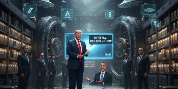 Donald Trump ordena desclasificar archivos sobre ovnis y vida extraterrestre