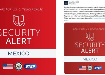 EE.UU. emite alerta de seguridad para 5 estados de México tras abatimiento de "El Mencho"