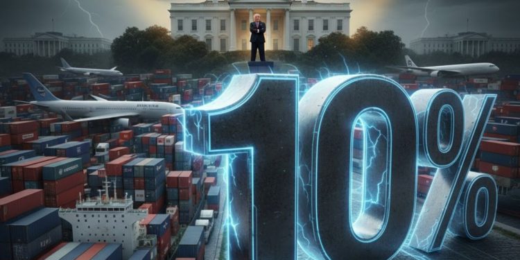 Entra en vigor el nuevo arancel global del 10 tras reves de la Corte Suprema