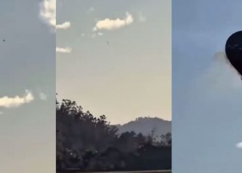 Globo aerostático se INCENDIA y CAE durante un vuelo en Brasil
