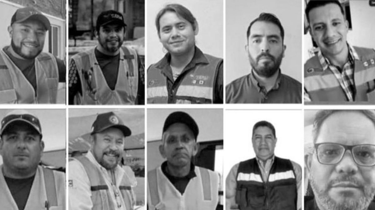 Identificacion de mineros secuestrados en Sinaloa