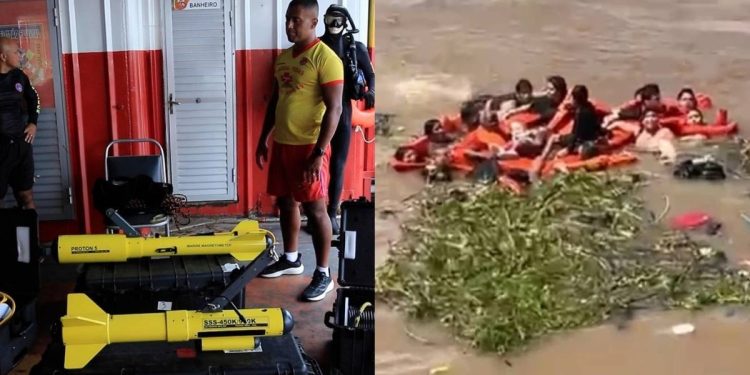 Naufragio en el rio Amazonas deja 2 muertos y 7 desaparecidos