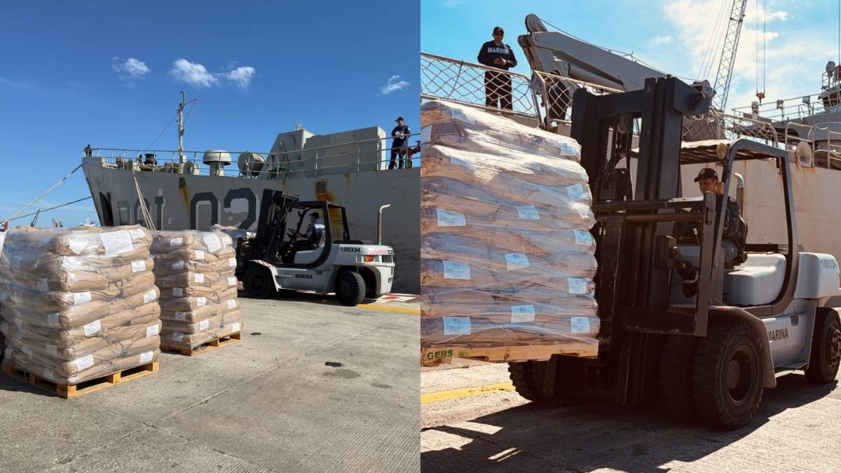 Que transportan los buques mexicanos enviados a Cuba