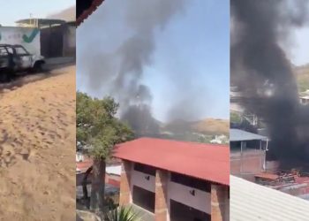 Violencia estalla en Aguililla tras abatimiento de “El Mencho”, líder del CJNG