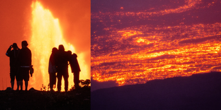 Volcán Kilauea en Hawái entra en erupción y lava alcanzaron los 300 metros de altura