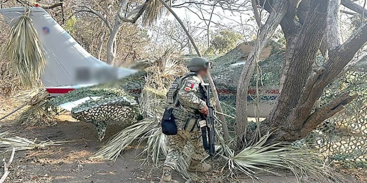 Vuelo clandestino en Oaxaca deja aseguramiento de mas de media tonelada de cocaina