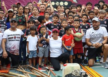 Anuncian rehabilitación del espacio deportivo del Fraccionamiento Urbi Villa del Rey Park