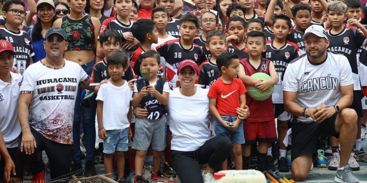 Anuncian rehabilitación del espacio deportivo del Fraccionamiento Urbi Villa del Rey Park