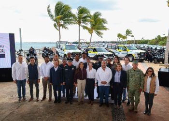 Entregan 70 nuevas unidades para la Secretaría Municipal de Seguridad Ciudadana y Tránsito de Cancún