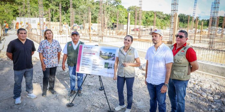 Ana Paty Peralta supervisa los avances de las obras del nuevo Hospital de Bienestar Animal