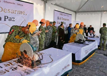 Canje de armas Segob: 9 mil entregadas en 2026