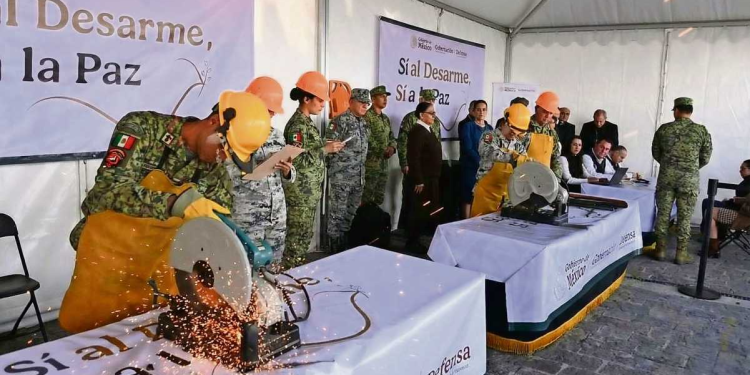 Canje de armas Segob: 9 mil entregadas en 2026