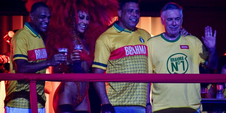 Carlo Ancelotti Rio de Janeiro Carnival: Técnico en Brasil