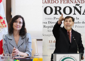 Noroña Díaz Ayuso: Respuesta en Redes