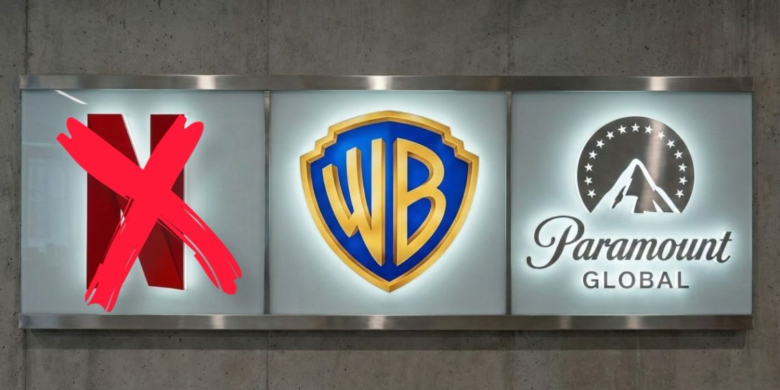 Netflix abandona la puja por Warner tras oferta superior de Paramount