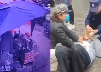 Hombre apuñala a 4 personas en un mercado de Wuhan, China