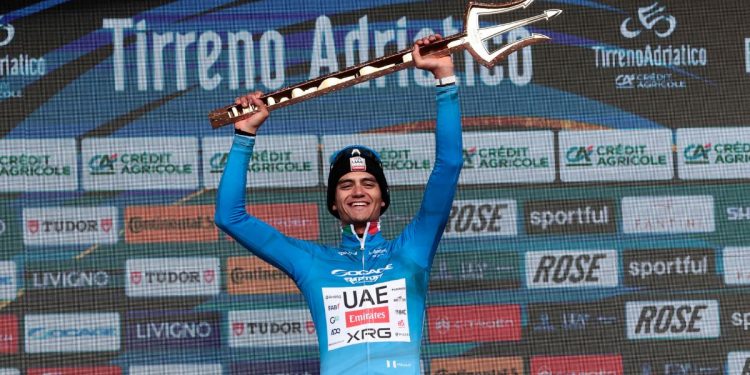 Isaac del Toro gana la Tirreno-Adriático 2026 de ciclismo
