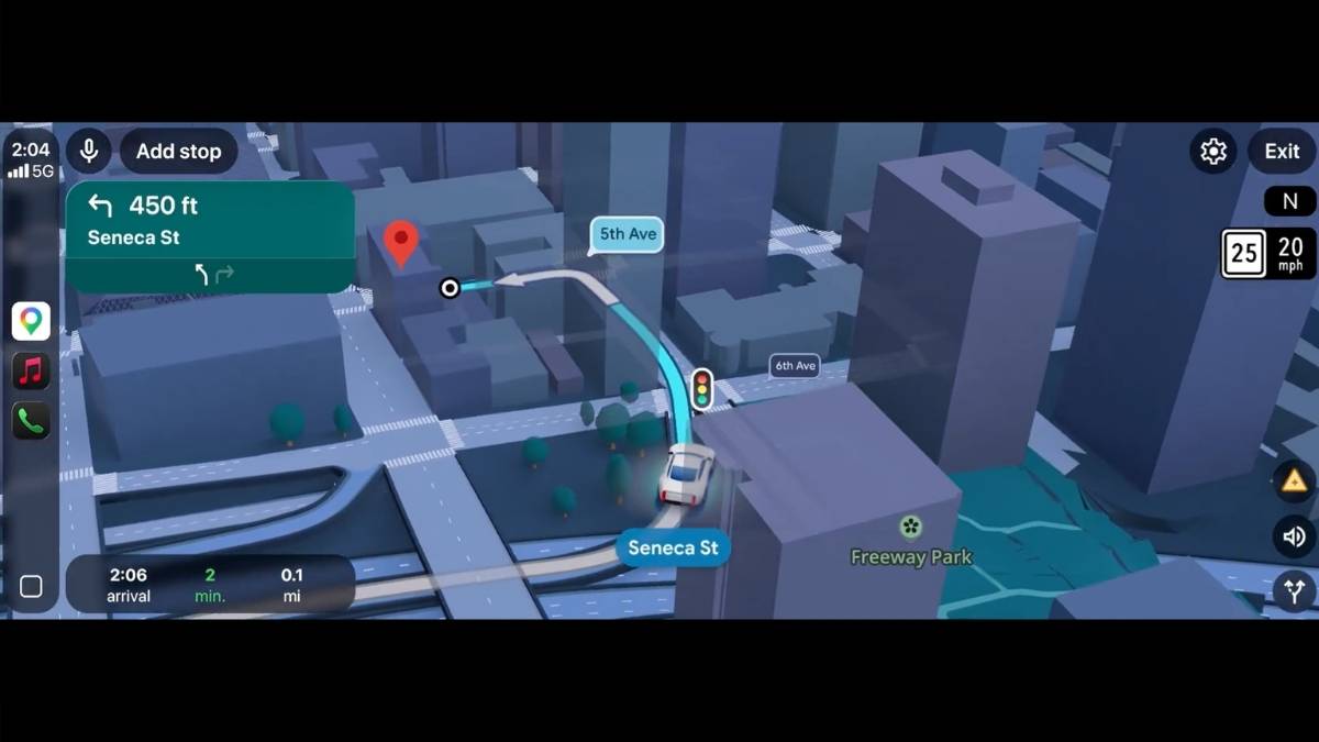 Que es la navegacion inmersiva en Google Maps