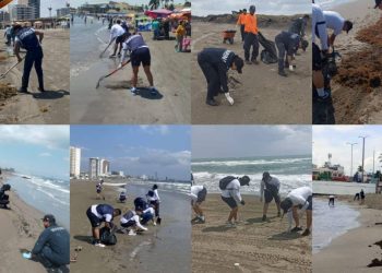 Retiran mas de 700 toneladas de hidrocarburo en el Golfo de Mexico