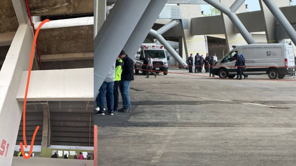Servicios medicos confirmaron el deceso en el Estadio Banorte