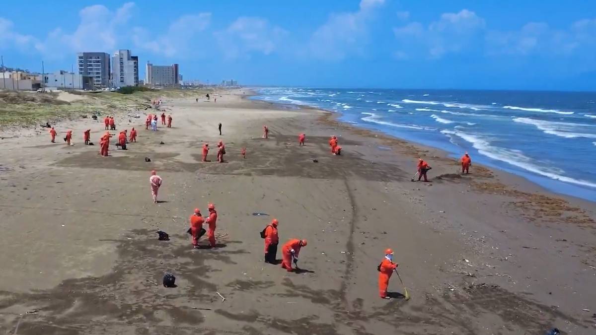 Tres fuentes del derrame en el Golfo de Mexico