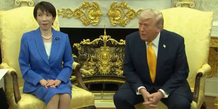 Trump broma Pearl Harbor ironiza frente a primera ministra de Japon y desata polemica