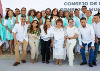 Ana Paty Peralta atestiguó la instalación del Consejo de Paz y Justicia Cívica de Quintana Roo, Consejos Municipales y Comités de Paz Territoriales y Justicia Cívica