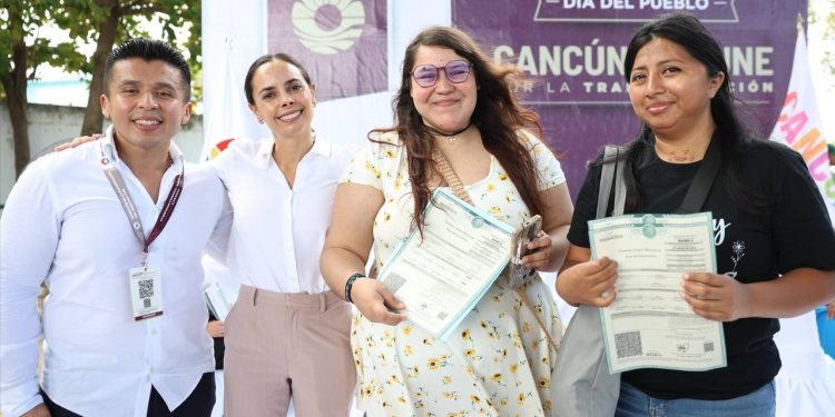 Realizan el “Día del Pueblo, Cancún Nos Une por la Transformación” en la SM 228 de Cancún