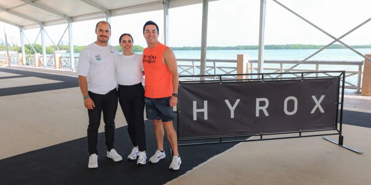 Ana Paty Peralta, realizó una supervisión del montaje del circuito de la competencia internacional “HYROX Cancún 2026”