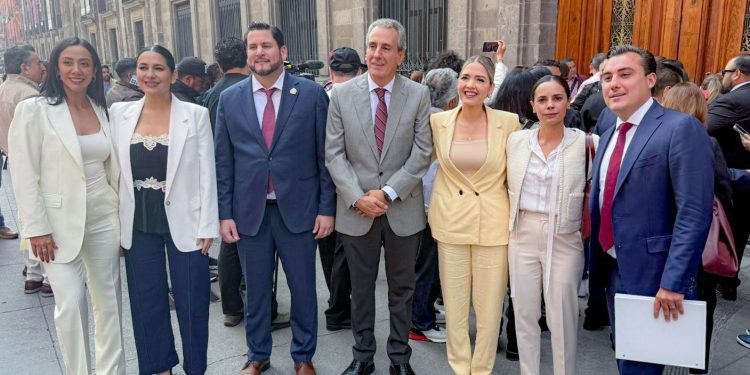 Ana Paty Peralta, participó en la reunión de trabajo convocada y encabezada por la Presidenta Claudia Sheinbaum Pardo