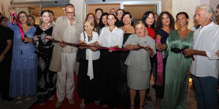 Ana Paty Peralta inauguró la Sala de Exhibición del Centro Cultural de las Artes