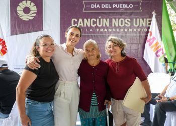 Realizan la trigésima octava Jornada Día del Pueblo “Cancún Nos une por la Transformación”