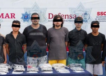 Capturan drogas Zona Hotelera Cancún: Seis detenidos