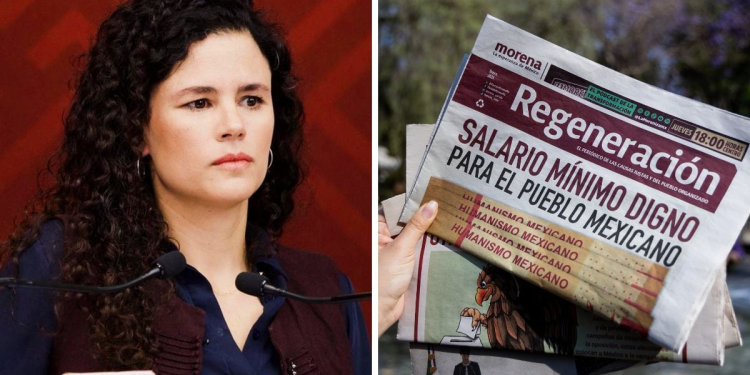 Luisa Alcalde Regeneración: Polémica con INE