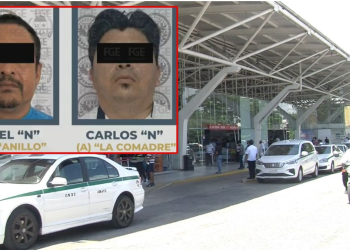 Derecho de piso taxistas Cancún: detienen extorsionadores