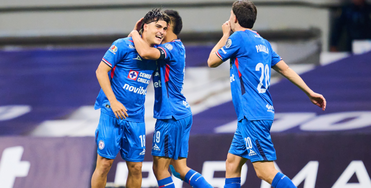 Cruz Azul celebra gol ante Necaxa en el Clausura 2026