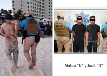 Caen responsables de choque con moto acuática en playa Forum