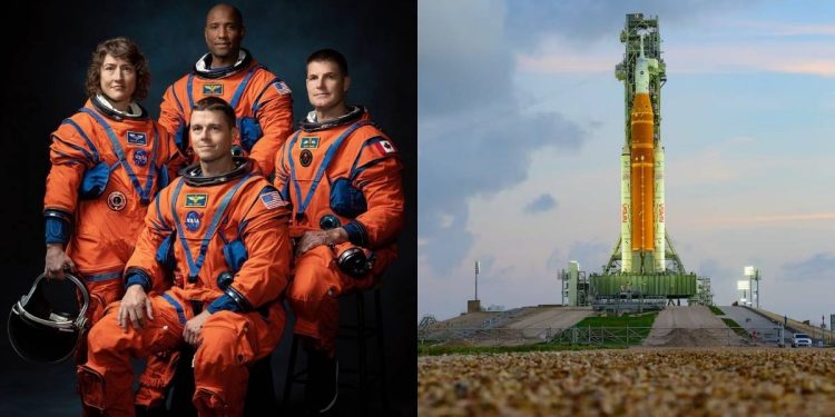 Artemis 2 astronautas viajaran a la Luna por primera vez en mas de 50 años