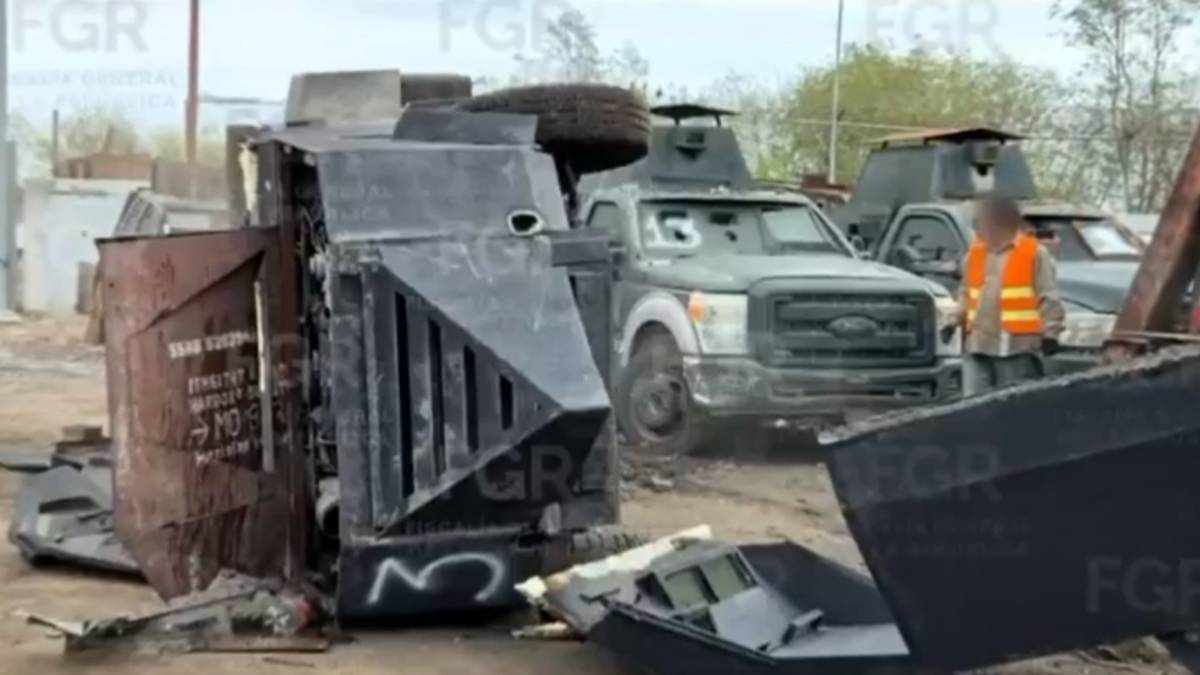 Asi fue la destruccion de los vehiculos