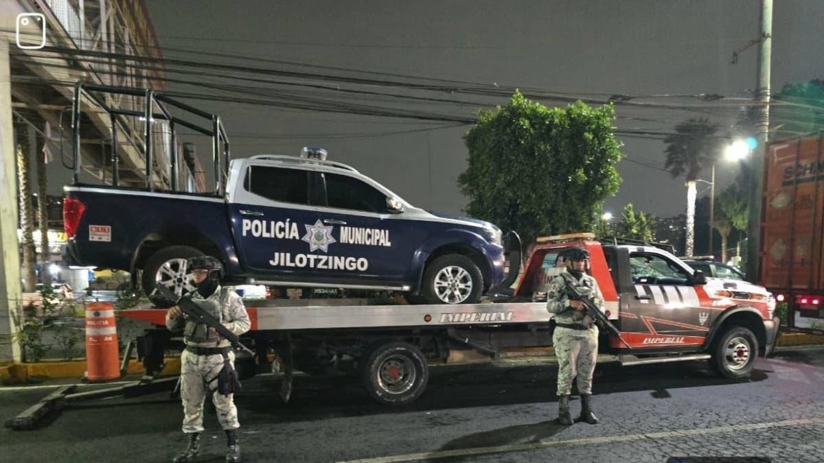 Asi ocurrio el robo de tractocamion en Jilotzingo