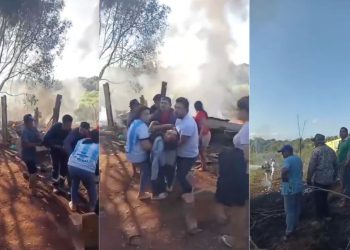 Avioneta se estrella en San Isidro, Paraguay