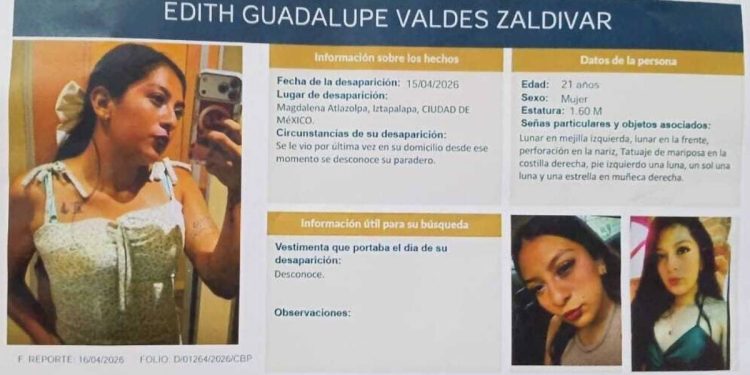 Caso Edith Guadalupe Detienen a presunto responsable del feminicidio