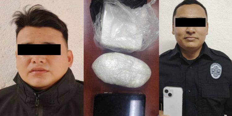 Detienen a cinco custodios en penal de Atlacholoaya con droga celulares y armas