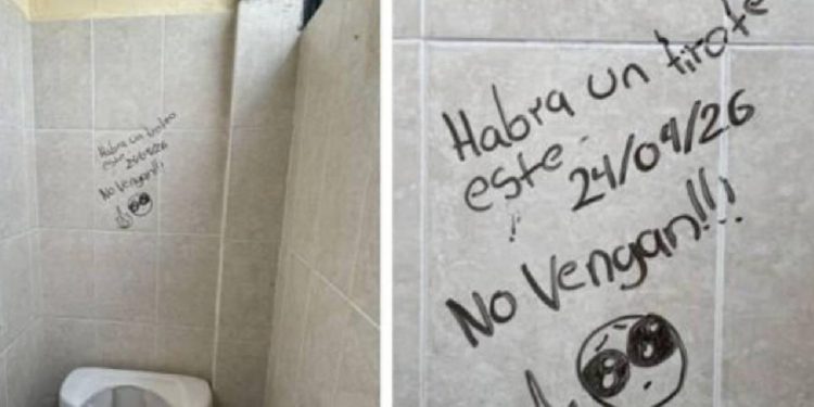 Investigan reto viral tiroteo mañana en escuelas del pais