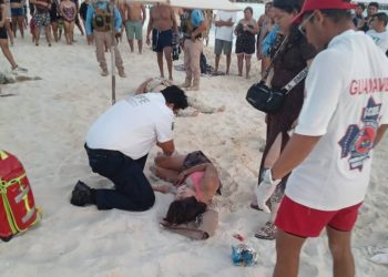 Joven arrollada por moto acuatica en Cancun podria tener secuelas permanentes
