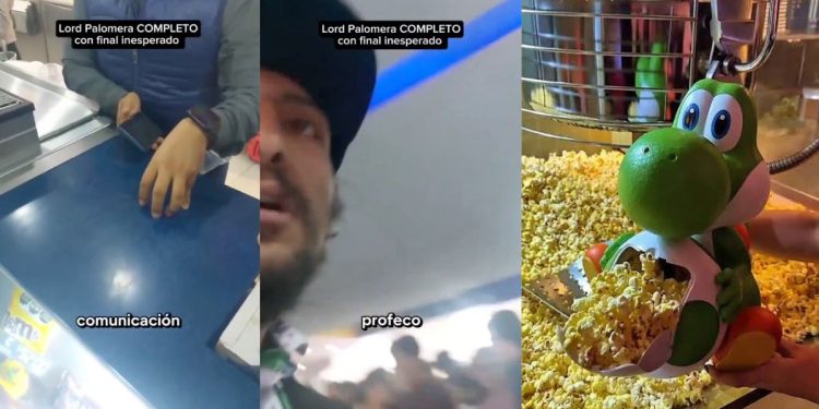 Lord Palomera: Usuario insulta a empleados de Cinépolis por un coleccionable de Yoshi