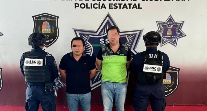 Arrestan a dos sujetos luego de altercado con policías en Cancún