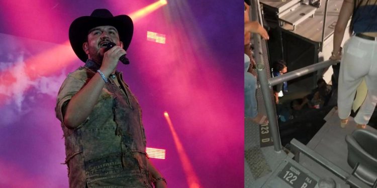 Muere mujer al caer del Arena GNP de Acapulco durante el concierto de Edén Muñoz