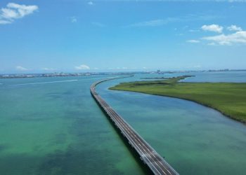 Puente Nichupte en Cancun sera inaugurado con una gran fiesta en mayo confirma Claudia Sheinbaum